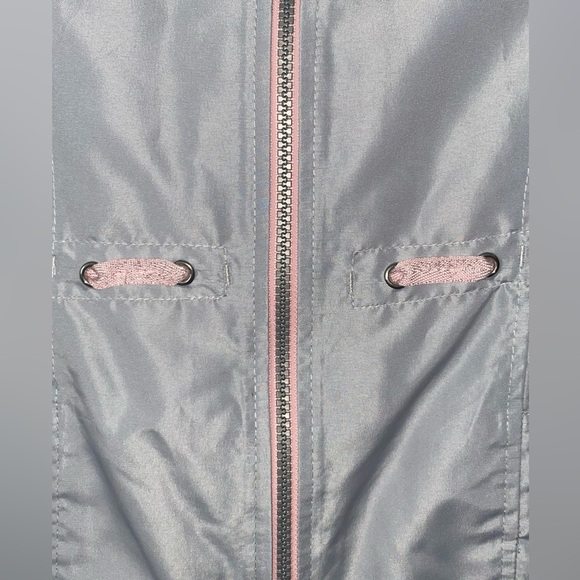 Spring windbreaker/jacket for girls light grey size 10 by JESSICA SIMPSON - Picture 3 of 9